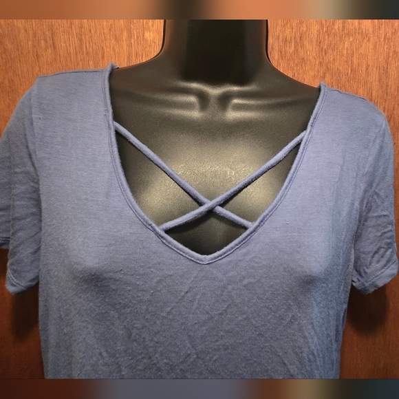 Active USA Blue Short Sleeve Tee SzM - Picture 4 of 7